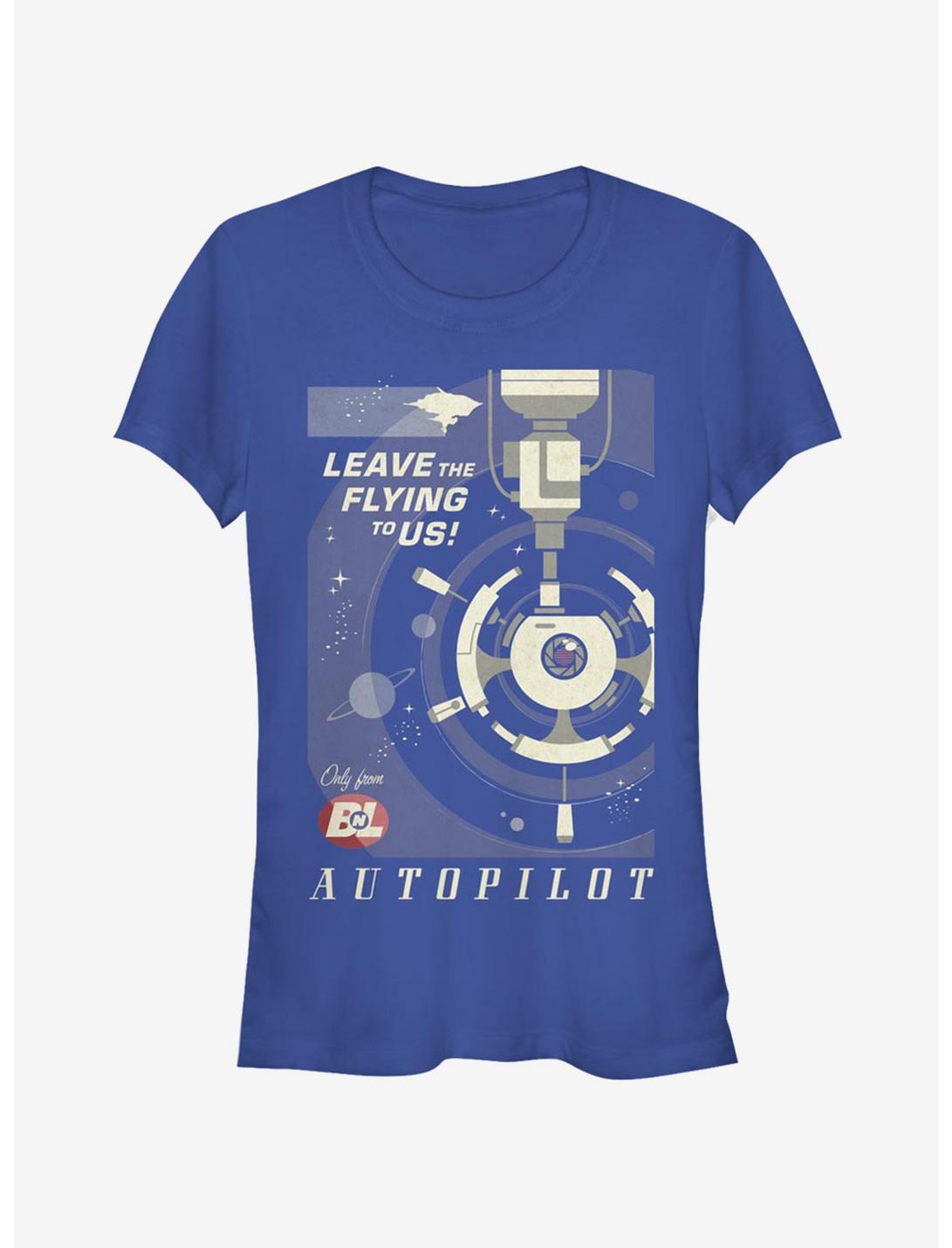 Disney Pixar Wall-E Autopilot Poster Girls T-Shirt