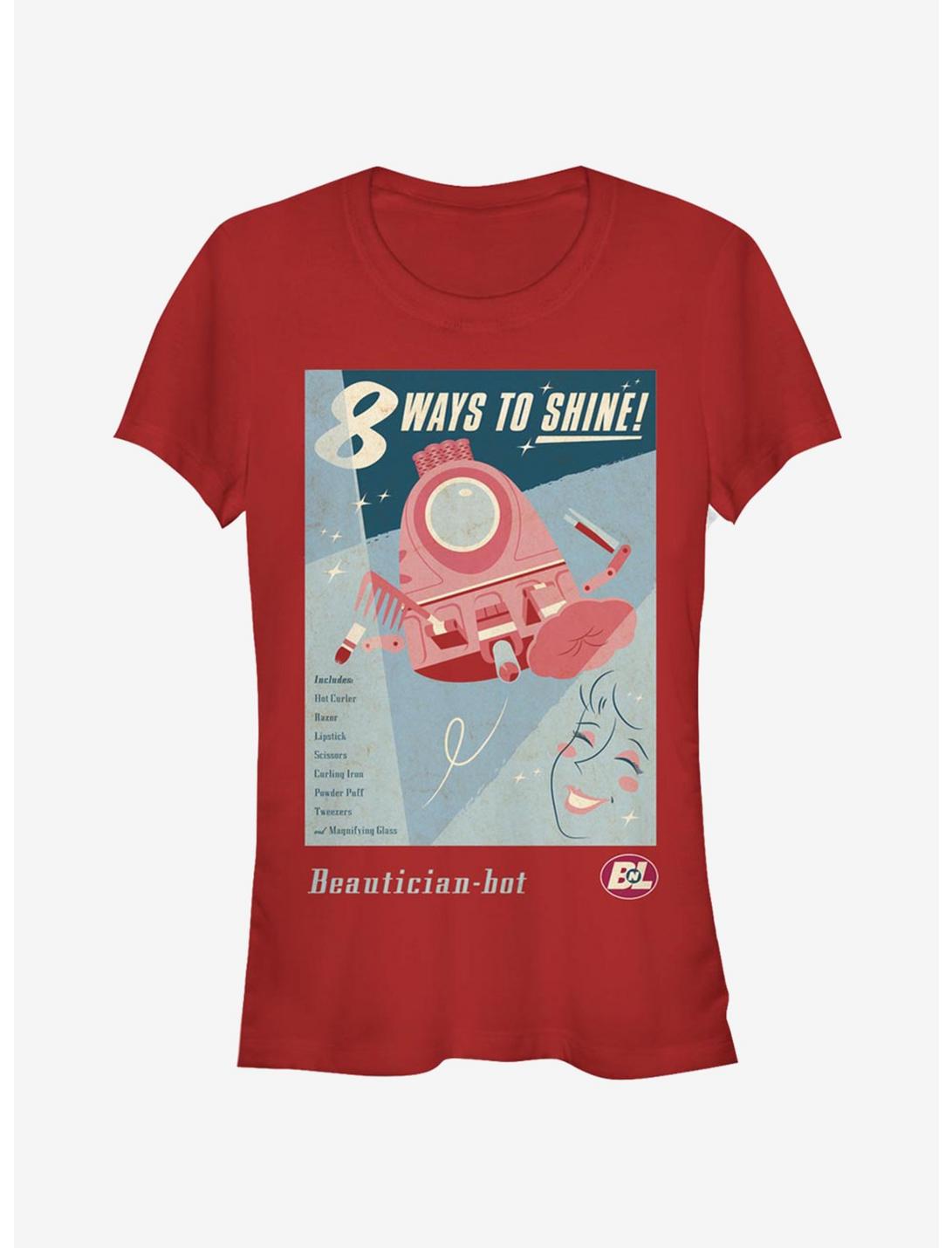 Disney Pixar Wall-E Beautician Bot Poster Girls T-Shirt