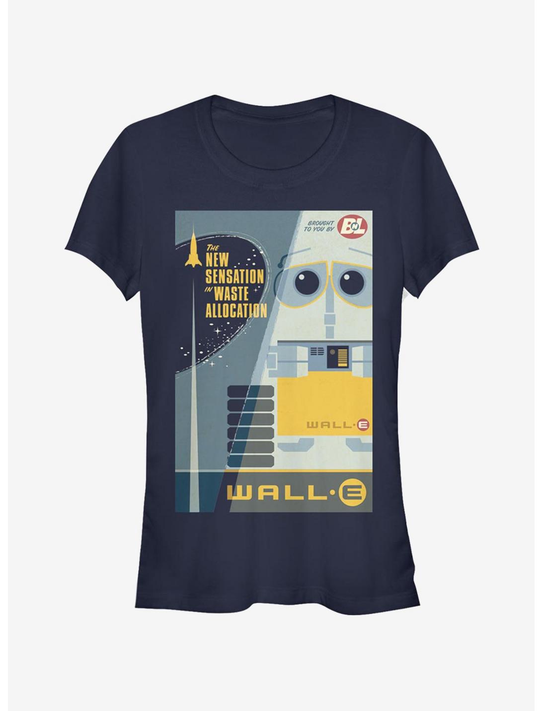 Disney Pixar Wall-E New Sensation Poster Girls T-Shirt
