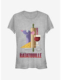 Disney Pixar Ratatouille Bon Appetit Poster Girls T-Shirt