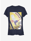 Disney Pixar Ratatouille Gusteau's Et Remy Poster Girls T-Shirt