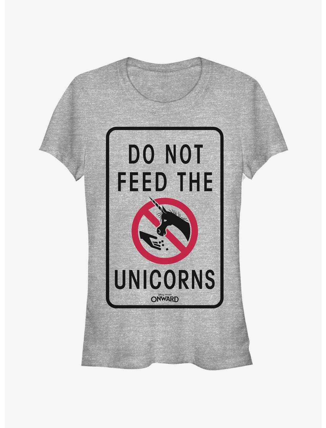 Disney Pixar Onward Don't Feed The Unicorns Girls T-Shirt