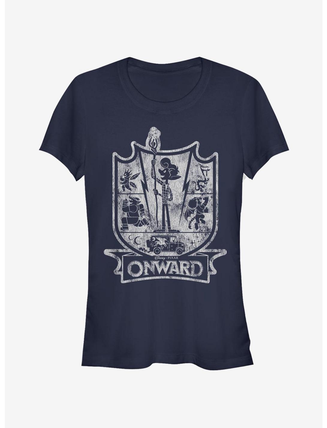 Disney Pixar Onward Onward Crest Girls T-Shirt