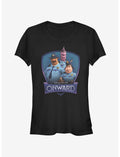 Disney Pixar Onward Police Group Girls T-Shirt