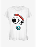 Disney Pixar Toy Story Big Face Curious Forky Girls T-Shirt