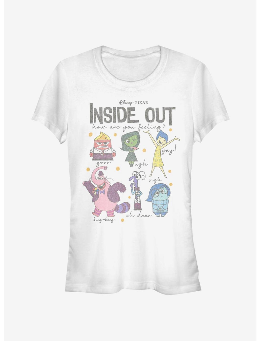 Disney Pixar Inside Out How Are You Feeling Girls T-Shirt