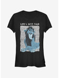 Disney The Lion King Scar Not Fair Girls T-Shirt