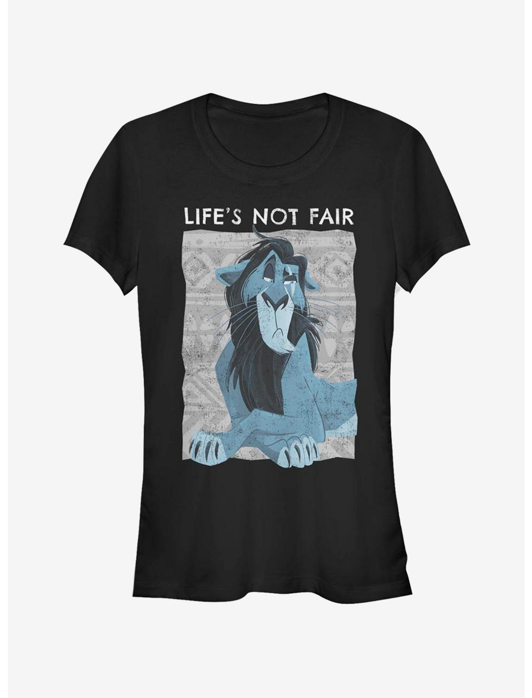 Disney The Lion King Scar Not Fair Girls T-Shirt