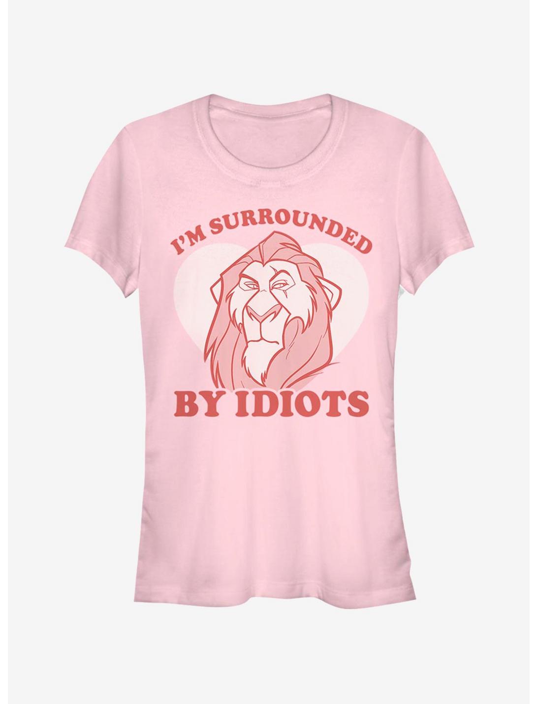Disney The Lion King Surrounded Valentine Girls T-Shirt