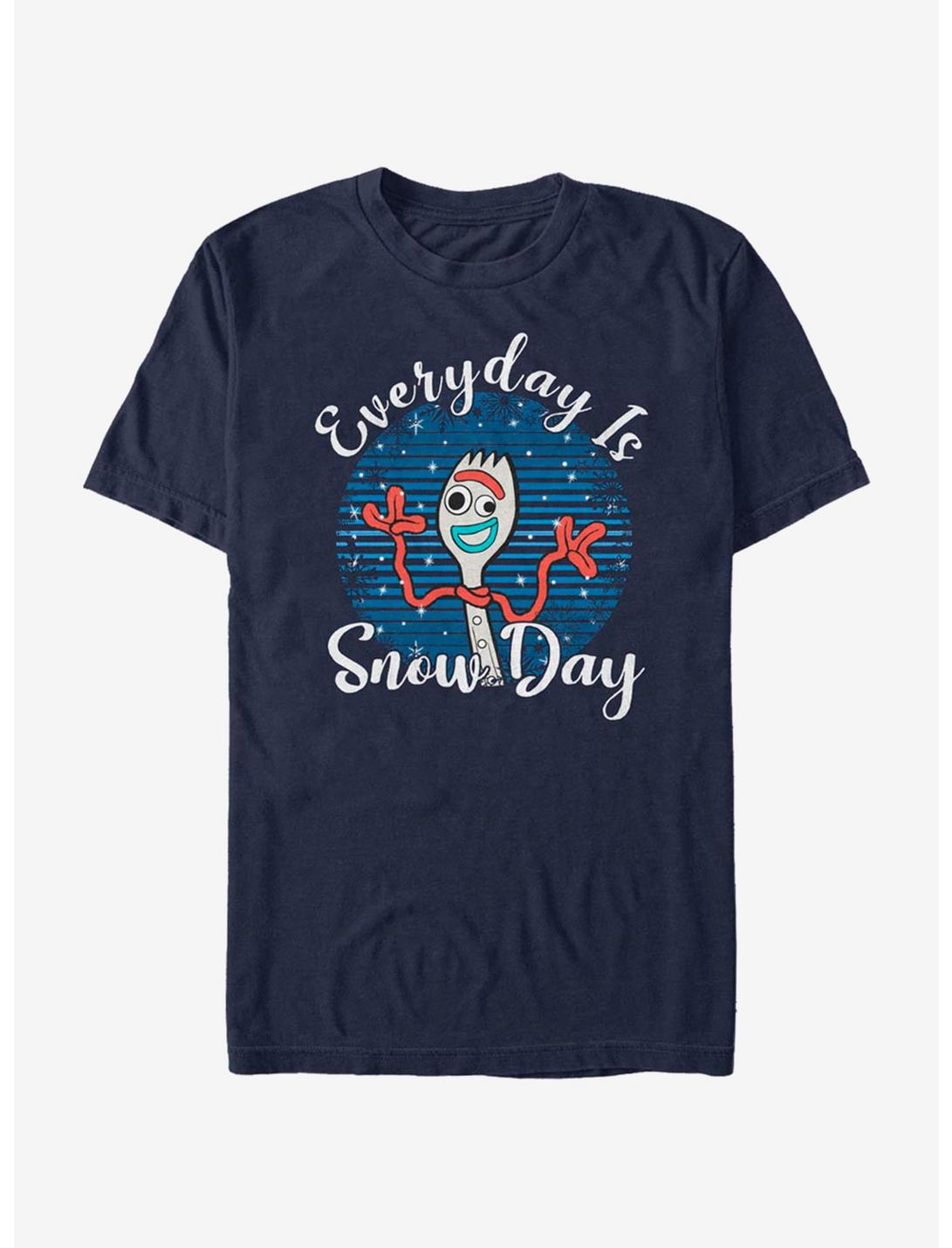 Disney Pixar Toy Story Forky Snow Day T-Shirt