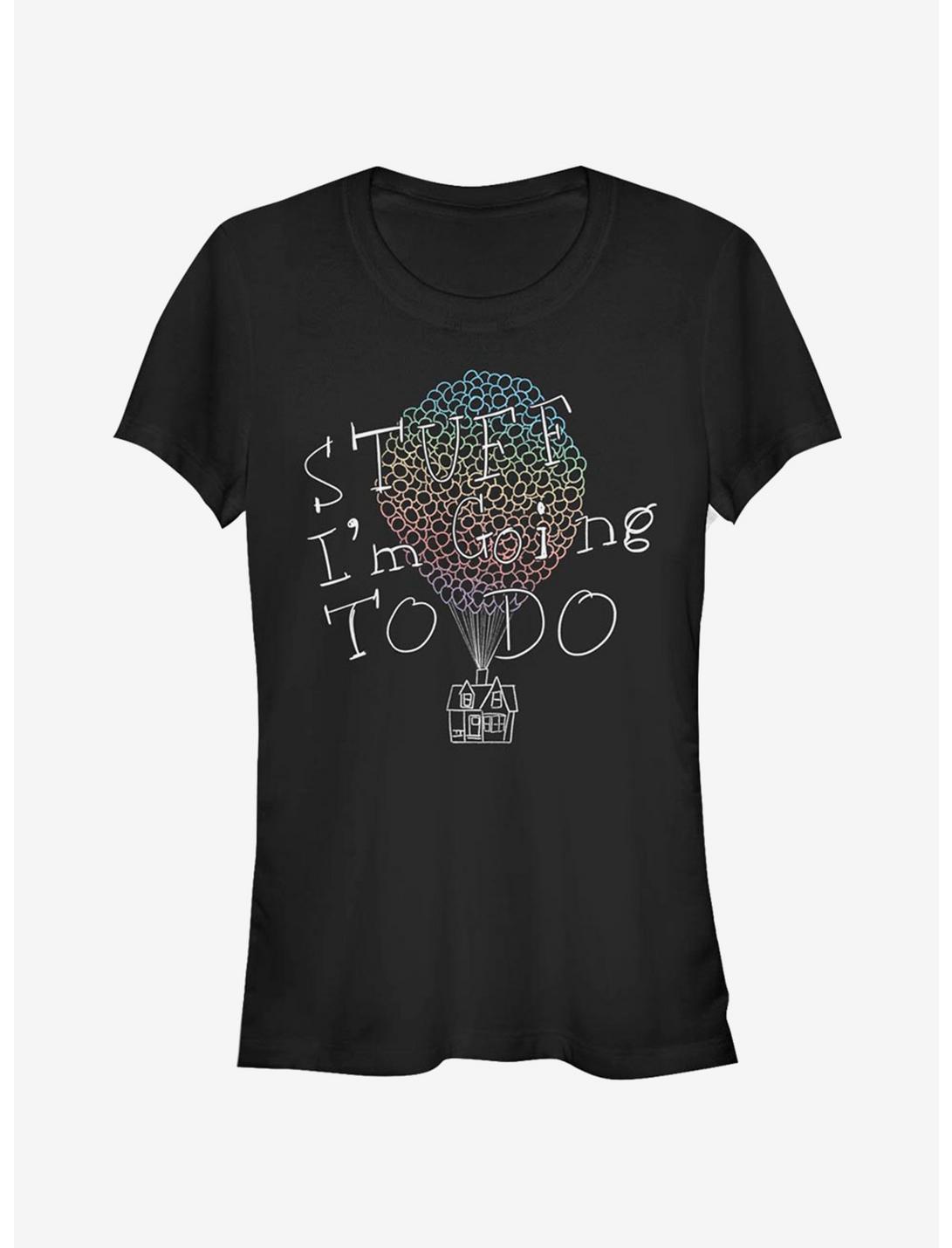 Disney Pixar Up Stuff To Do Girls T-Shirt
