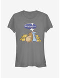 Disney Pixar Ratatouille Emile Remy Cheese Girls T-Shirt