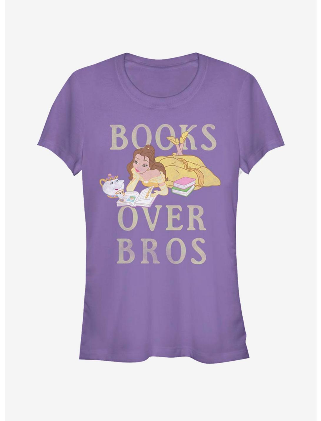 Disney Beauty And The Beast Books Before Bros Girls T-Shirt