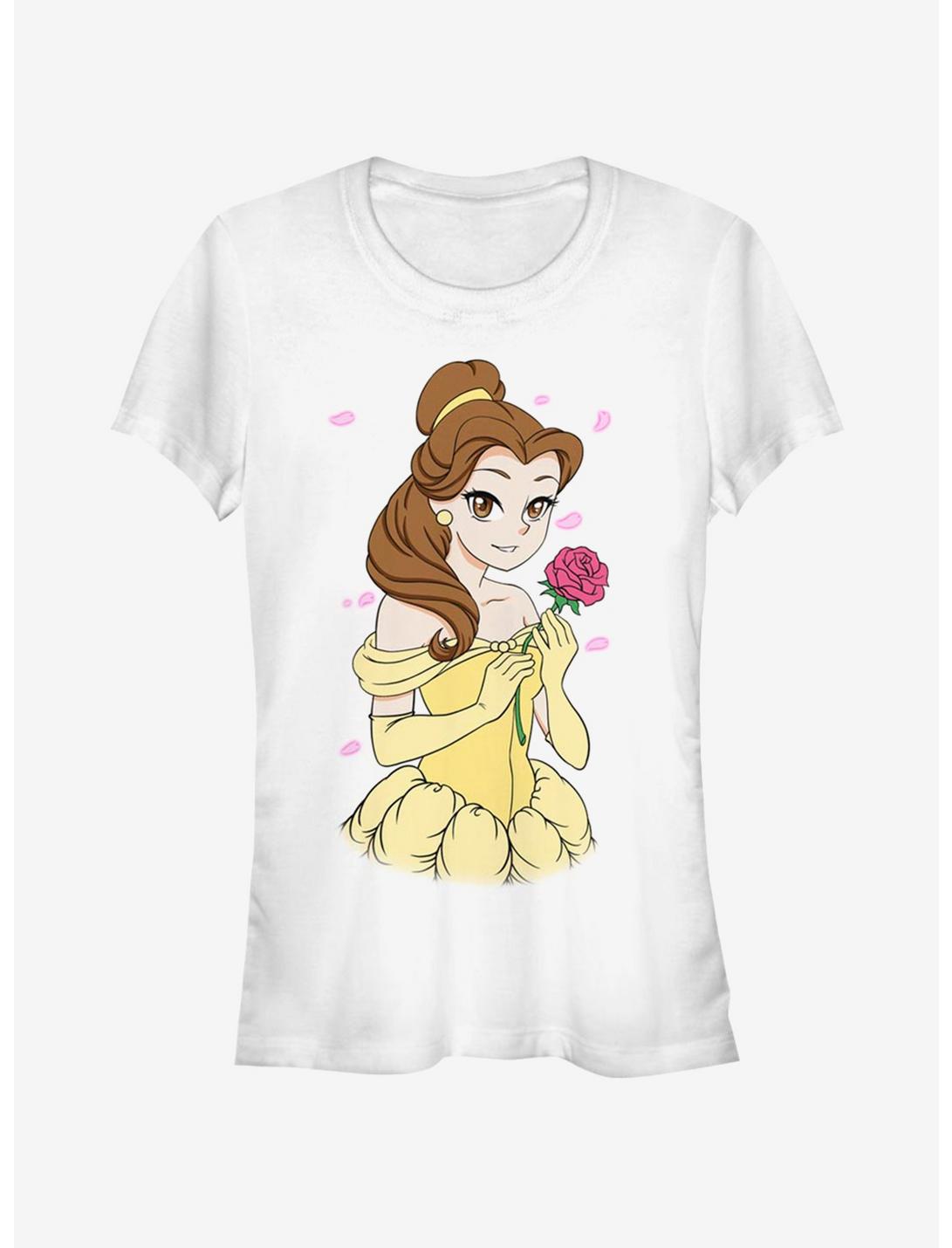 Disney Beauty And The Beast Anime Belle Girls T-Shirt
