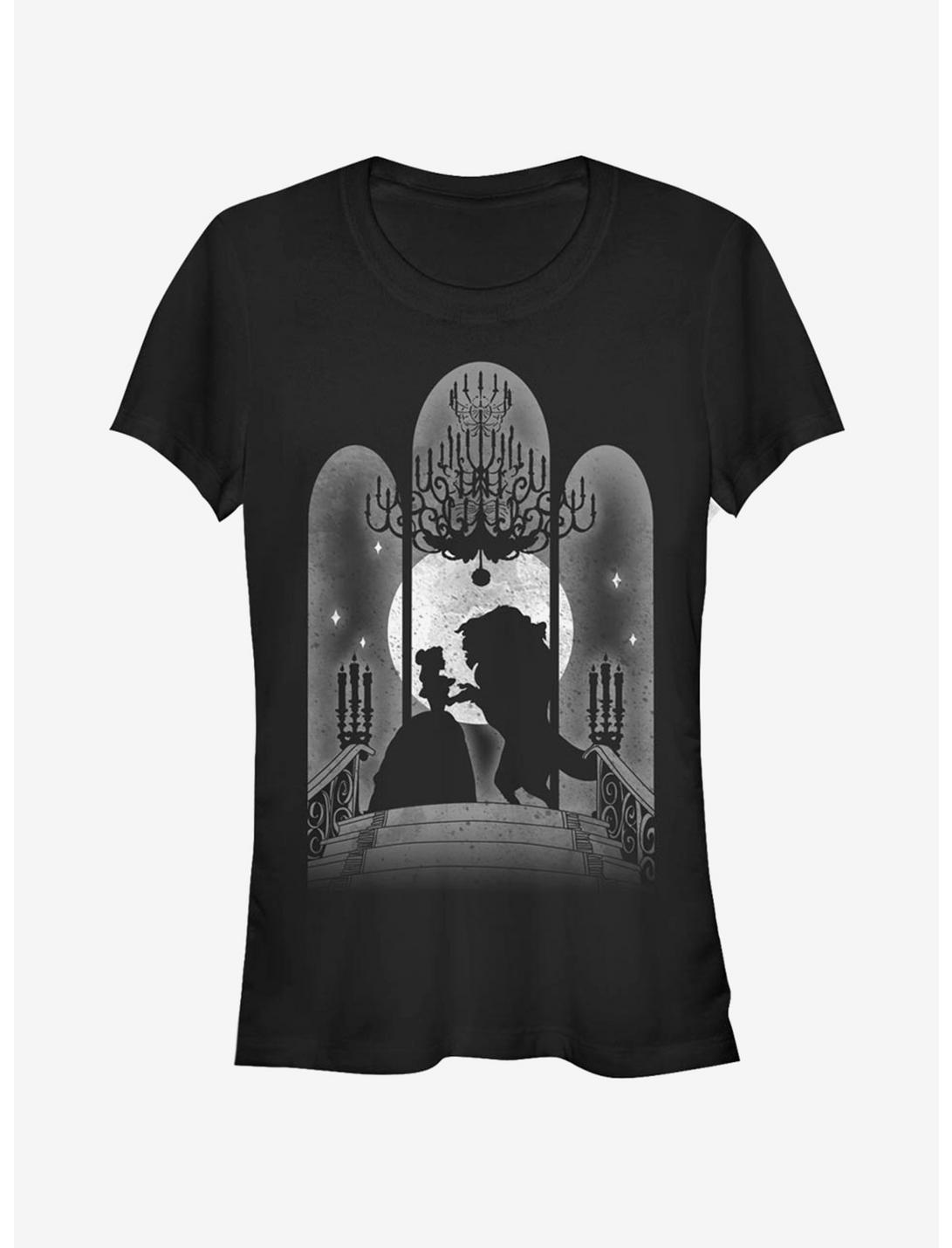 Disney Beauty And The Beast Ballroom Window Girls T-Shirt