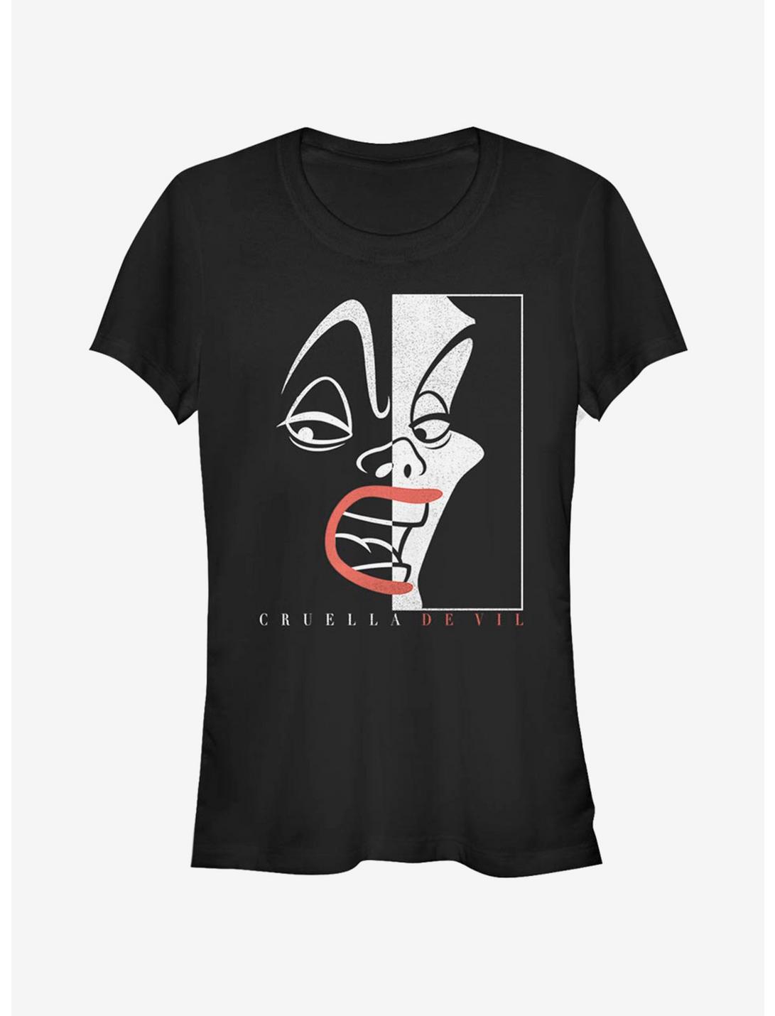 Disney Villains Cruella De Vil Cruella Cover Girls T-Shirt