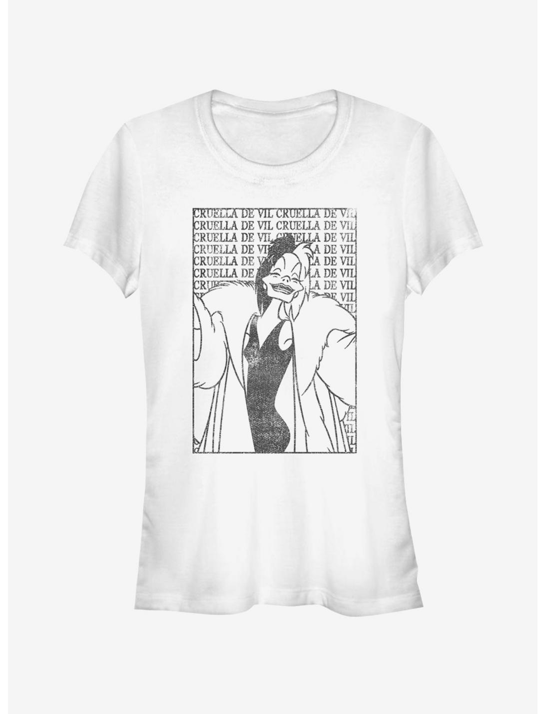 Disney Villains Cruella De Vil Cruella De Vil Girls T-Shirt