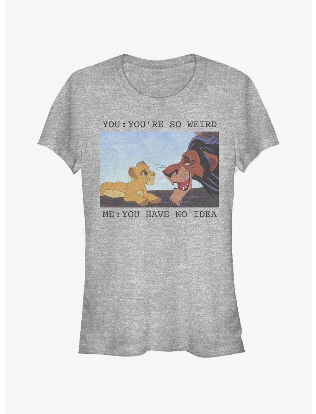 Disney The Lion King So Weird Girls T-Shirt