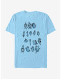 Disney Pixar Finding Nemo Dory Faces T-Shirt