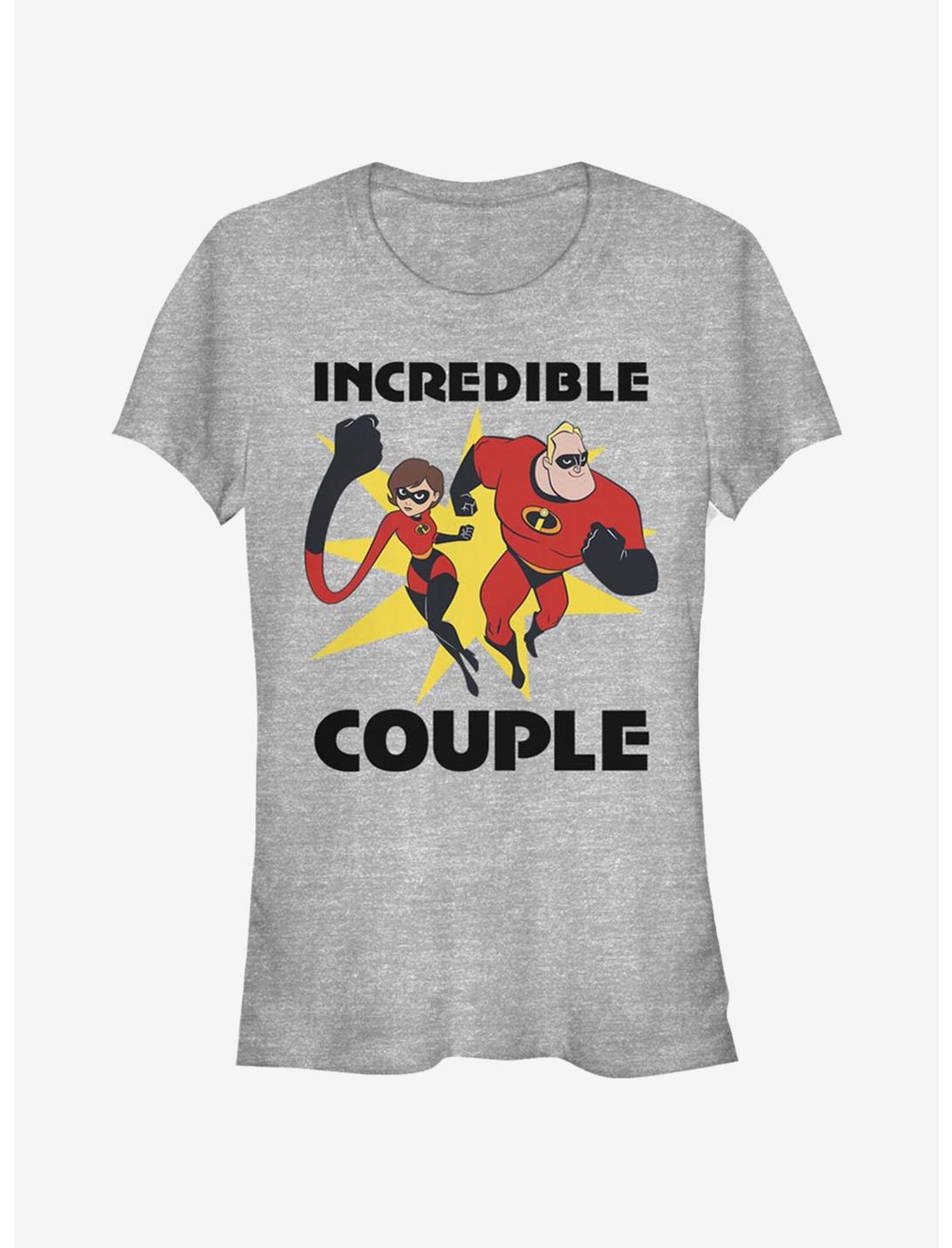 Disney Pixar The Incredibles Incredible Couple Girls T-Shirt