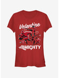 Disney Pixar The Incredibles Valentine Almighty Girls T-Shirt