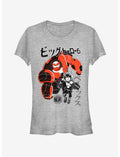 Disney Big Hero 6 Big Hero Girls T-Shirt