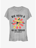 Disney Big Hero 6 Go Go Collegiate Girls T-Shirt