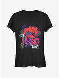 Disney Big Hero 6 Hero Time Baymax Girls T-Shirt