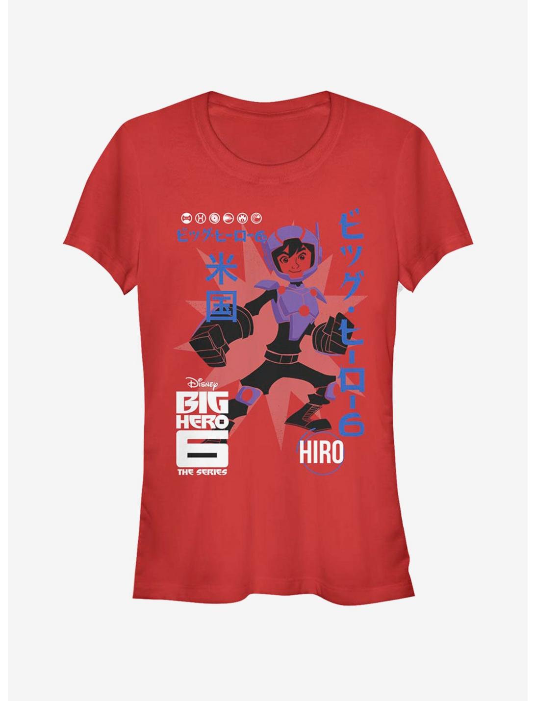 Disney Big Hero 6 Hiro Poster Girls T-Shirt