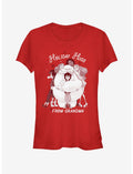 Disney Big Hero 6 Holiday Grandma Hugs Girls T-Shirt