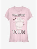 Disney Big Hero 6 Programmed To Hug Girls T-Shirt