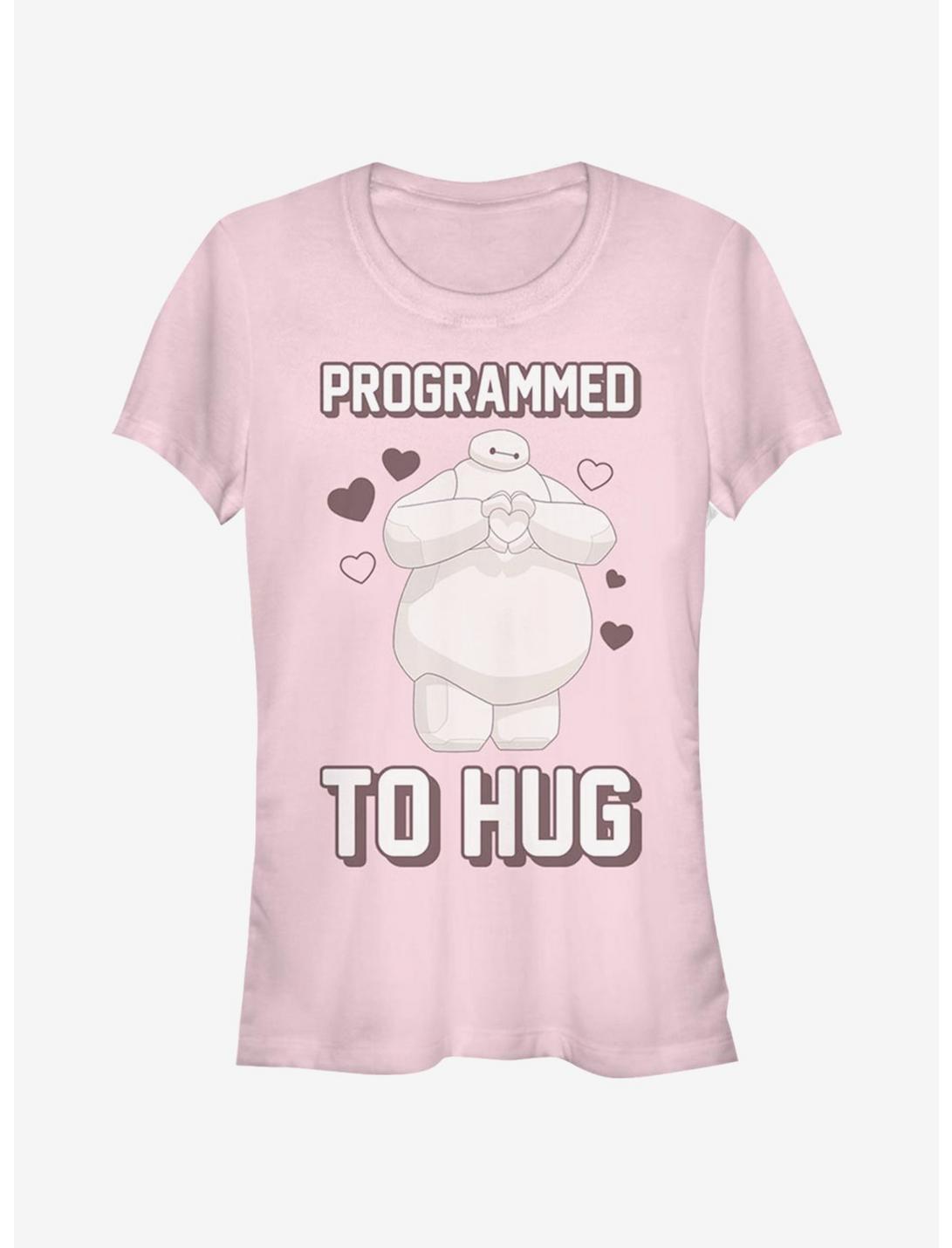 Disney Big Hero 6 Programmed To Hug Girls T-Shirt