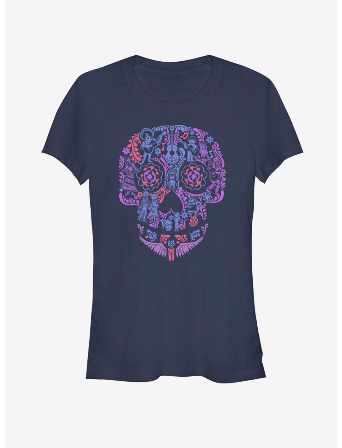 Disney Pixar Coco Skull Girls T-Shirt