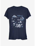 Disney Moana Voyage Girls T-Shirt