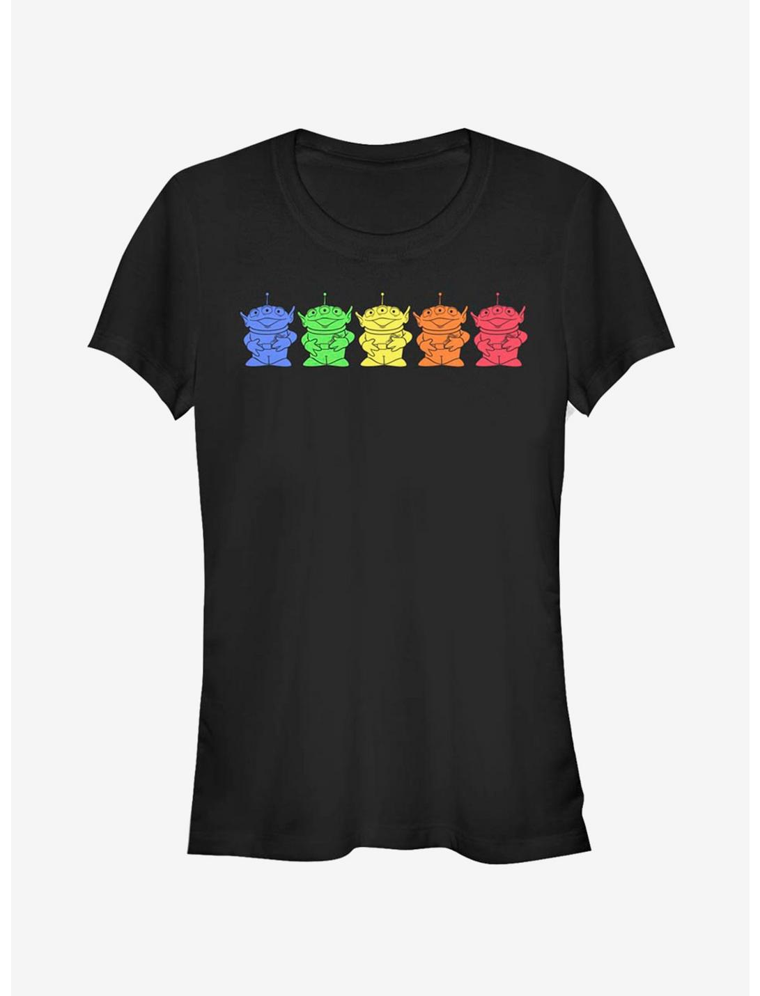Disney Pixar Toy Story Chromatic Aliens Girls T-Shirt