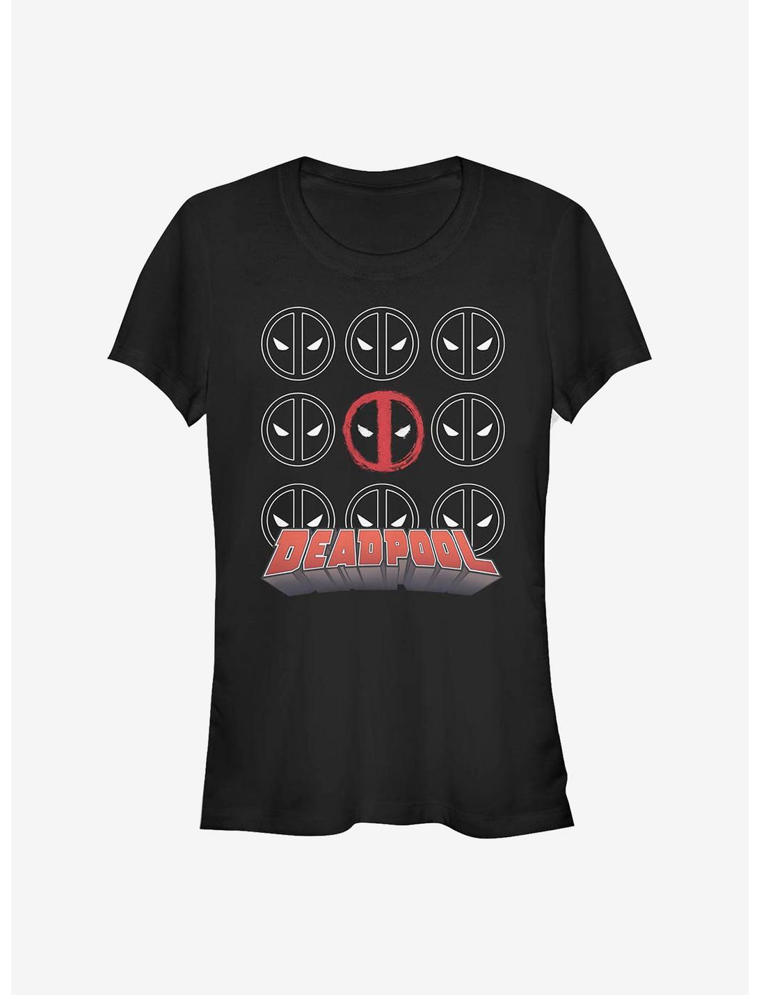 Marvel Deadpool Icon Stack Girls T-Shirt
