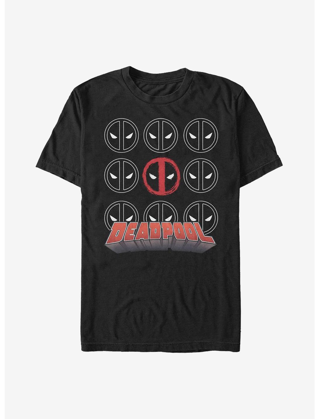 Marvel Deadpool Icon Stack T-Shirt