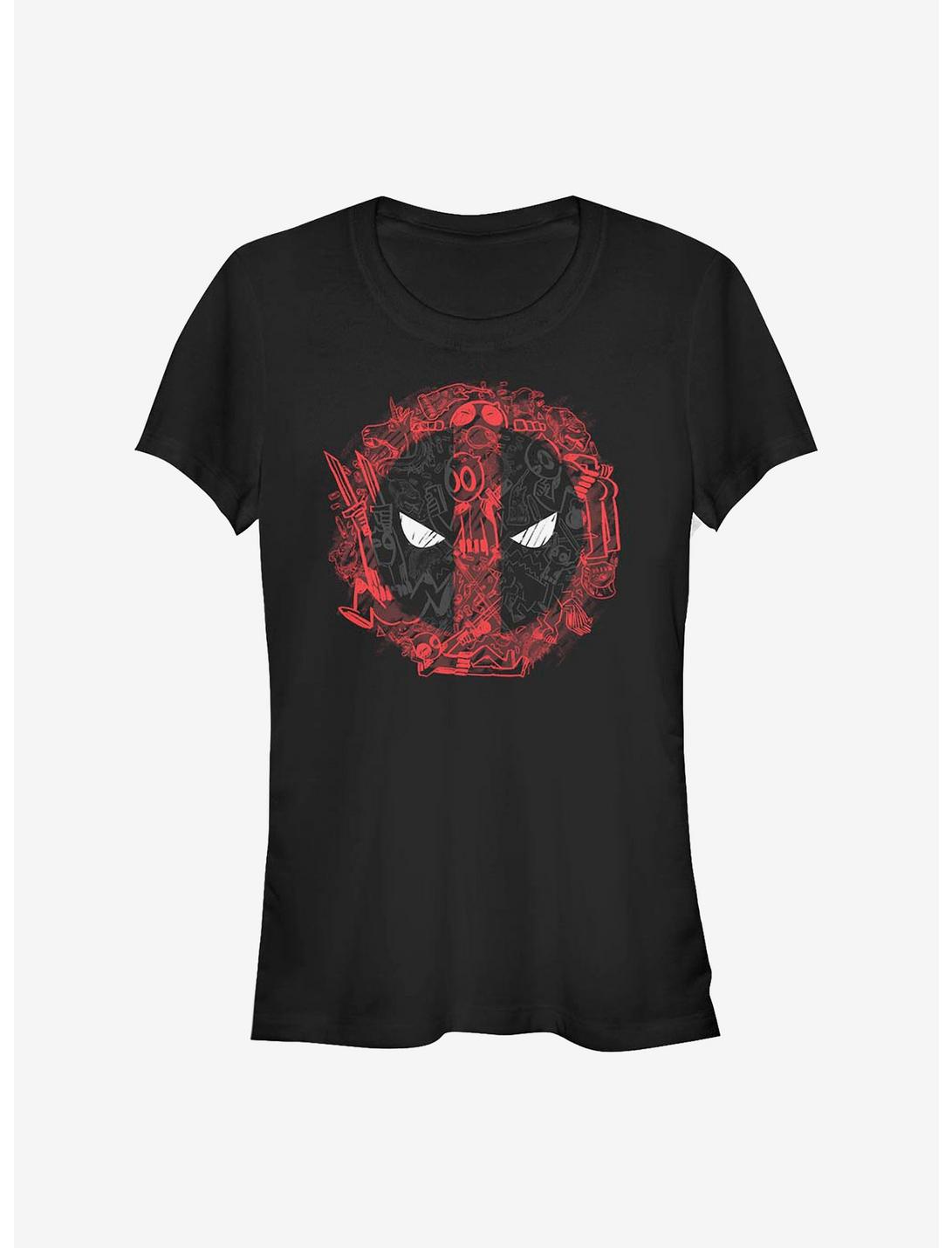 Marvel Deadpool Icons Girls T-Shirt