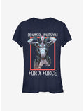 Marvel Deadpool Recruiter Girls T-Shirt