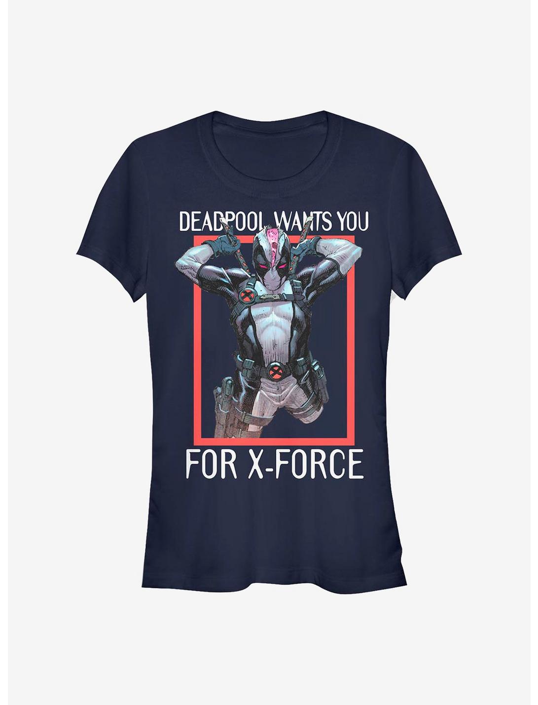 Marvel Deadpool Recruiter Girls T-Shirt