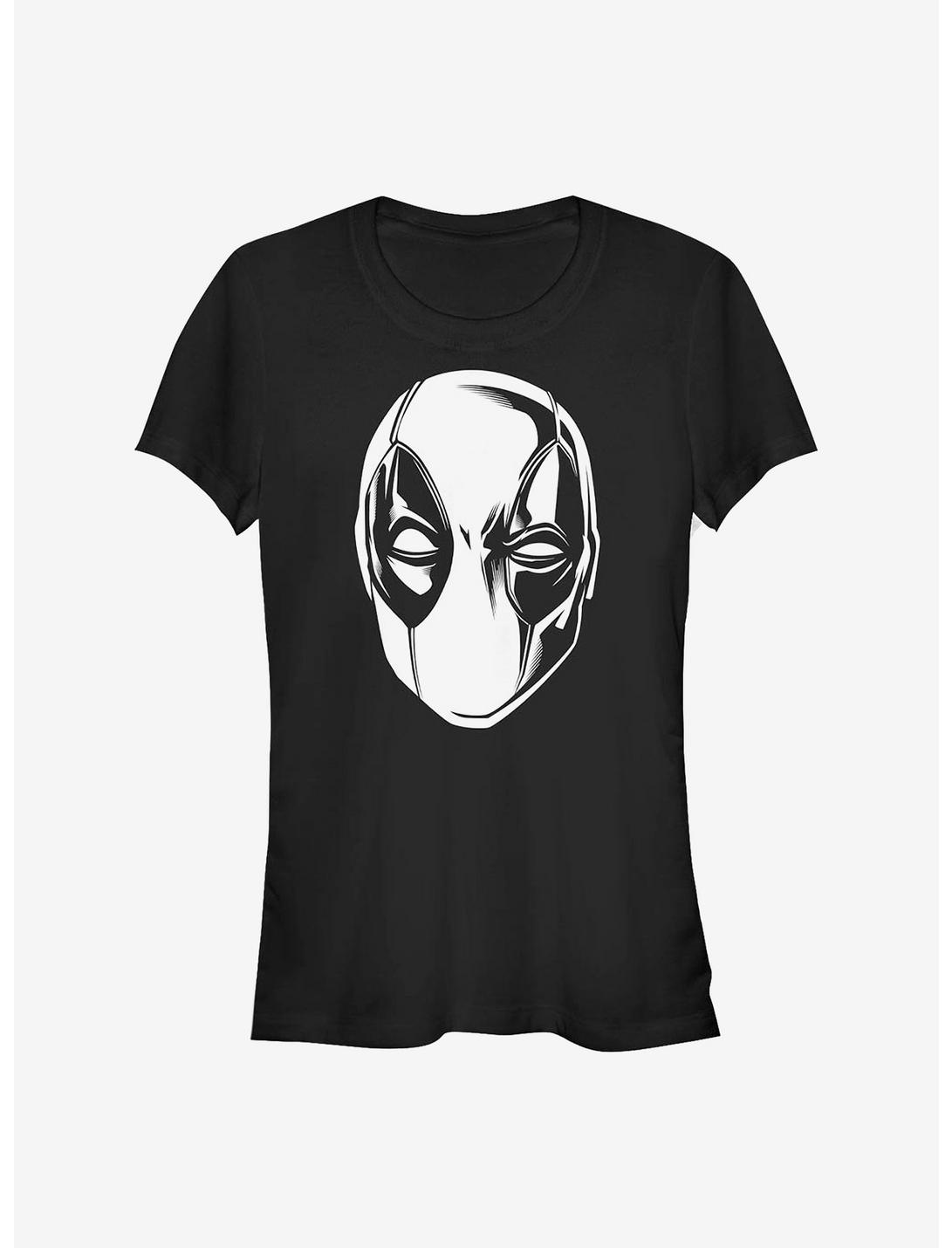 Marvel Deadpool White Shadow Girls T-Shirt