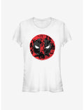 Marvel Deadpool Logo Fill Girls T-Shirt