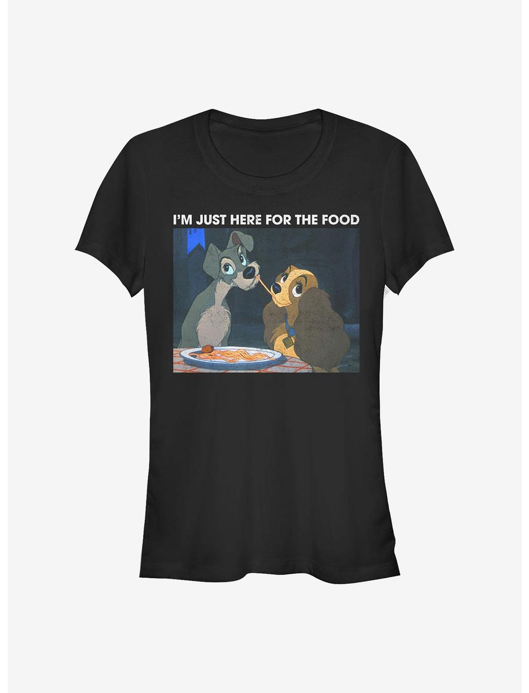 Disney Lady And The Tramp Lady Tramp Meme Girls T-Shirt