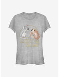 Disney Lady And The Tramp Lady Tramp Spaghetti Girls T-Shirt