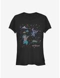 Disney Lilo & Stitch Constelation Lilo Stitch Girls T-Shirt
