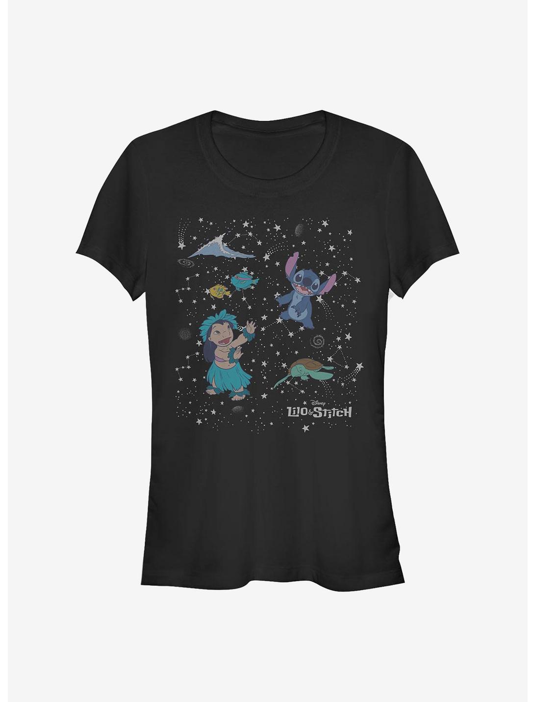 Disney Lilo & Stitch Constelation Lilo Stitch Girls T-Shirt