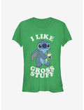 Disney Lilo & Stitch I Like Gross Stuff Stitch Girls T-Shirt