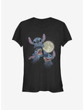 Disney Lilo & Stitch Three Stitch Moon Girls T-Shirt