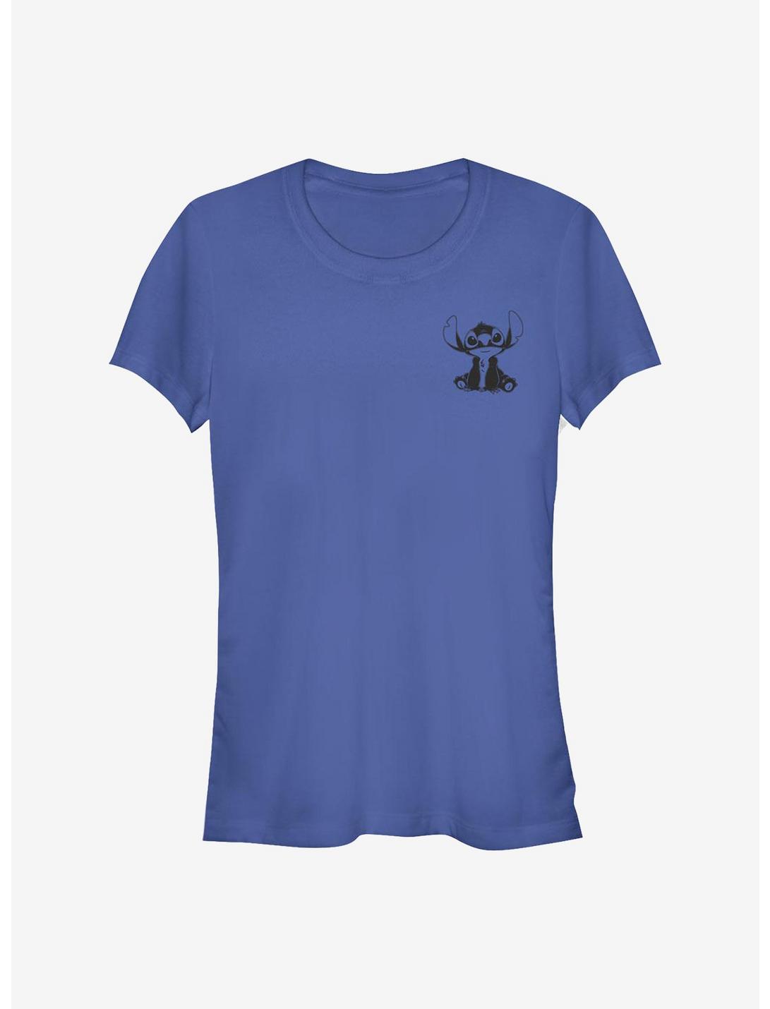 Disney Lilo & Stitch Vintage Lined Stitch Girls T-Shirt