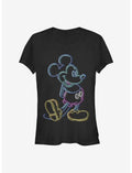 Disney Mickey Mouse Neon Mickey Girls T-Shirt
